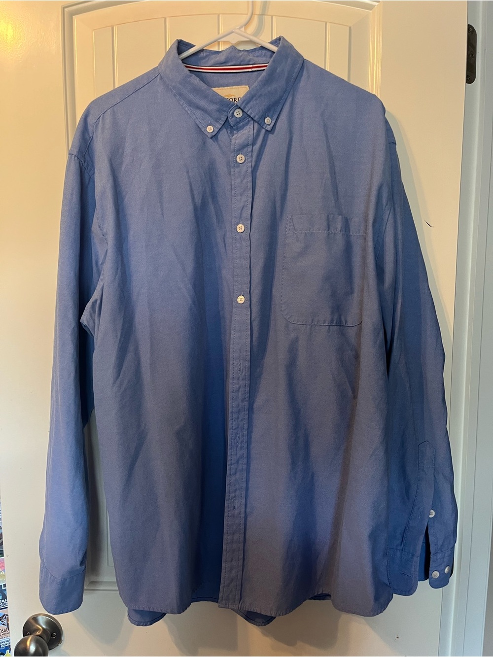 Oxford Men's Light Blue Button Down